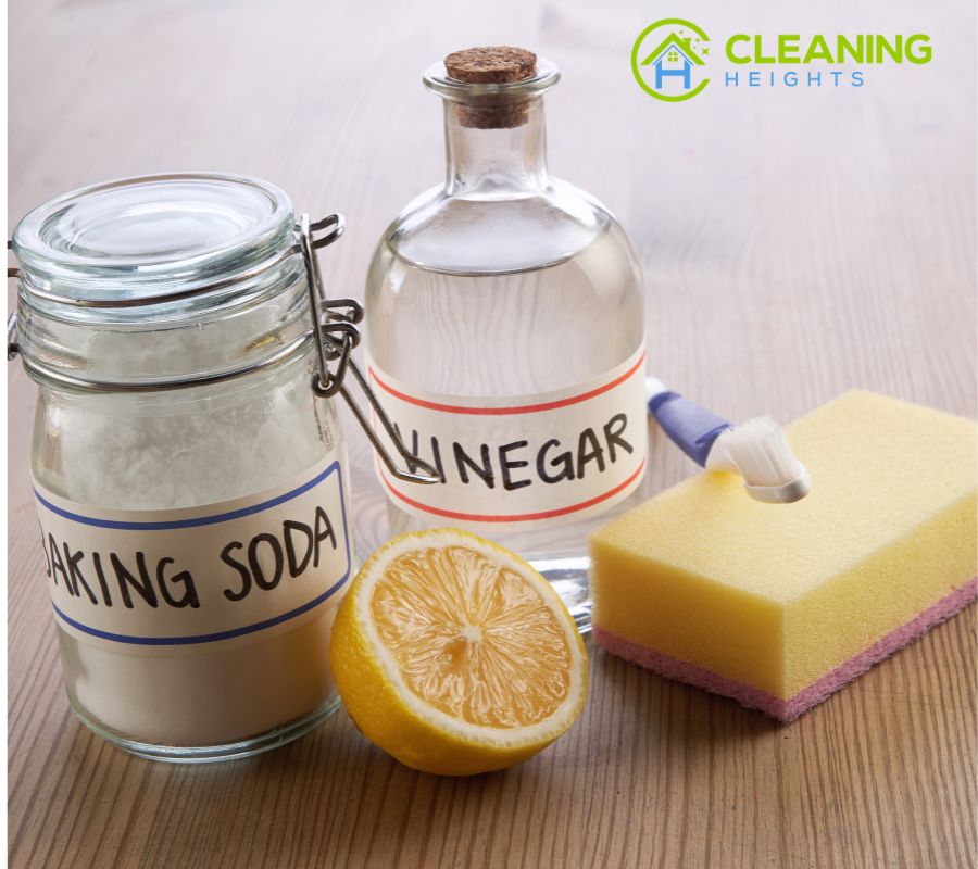 clean dishwasher with vinegar and baking soda​